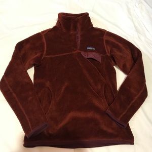SOLD Patagonia brown fleece